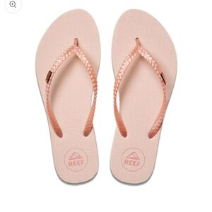 REEF Seaside Twist Women's Light Pink Flip Flop Sandlas Size 8